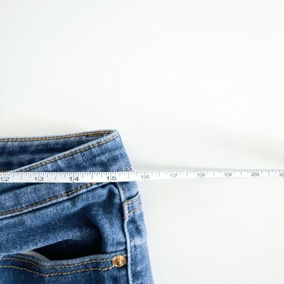 Michael Kors Women's Blue 5 Pocket Style Skinny Leg Jeans Size 6 - Picture 7 of 11